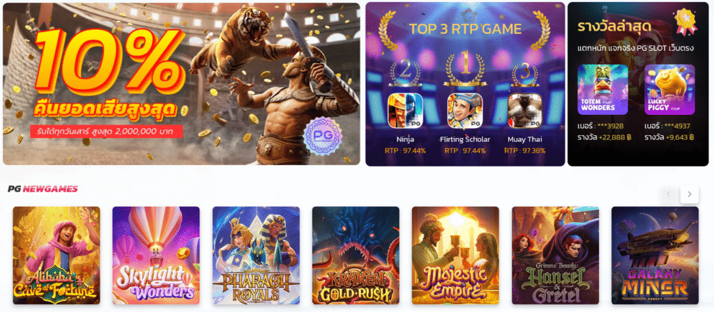 จุดเด่นเทคนิคของ PGSLOT ที่เหนือชั้น